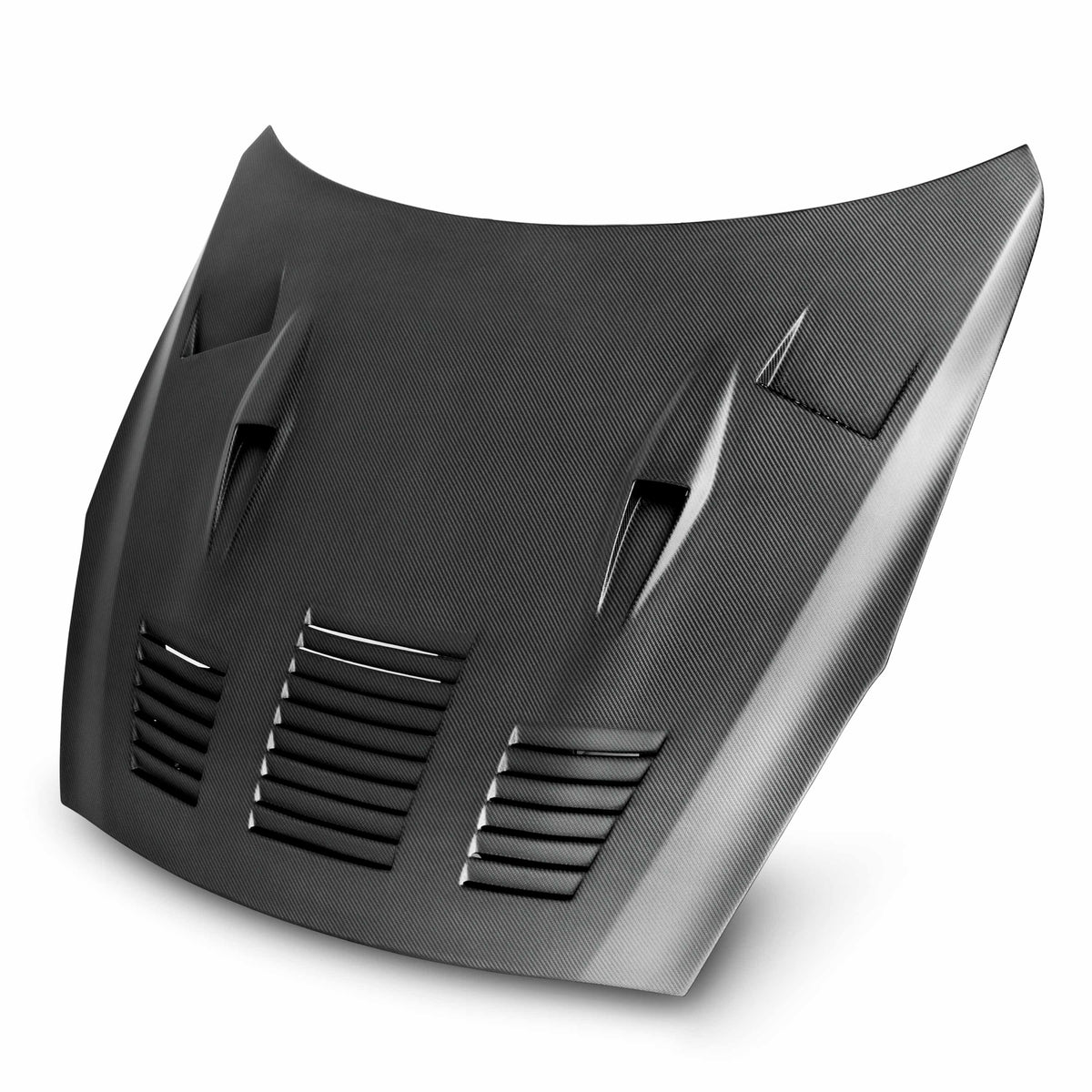 GTII-style Dry Carbon Fiber hood for 2009-2016 Nissan GT-R - Matte