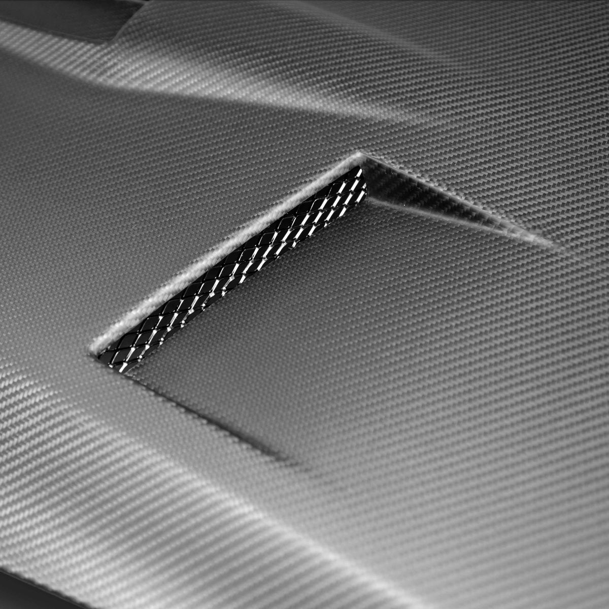 GTII-style Dry Carbon Fiber hood for 2009-2016 Nissan GT-R - Matte