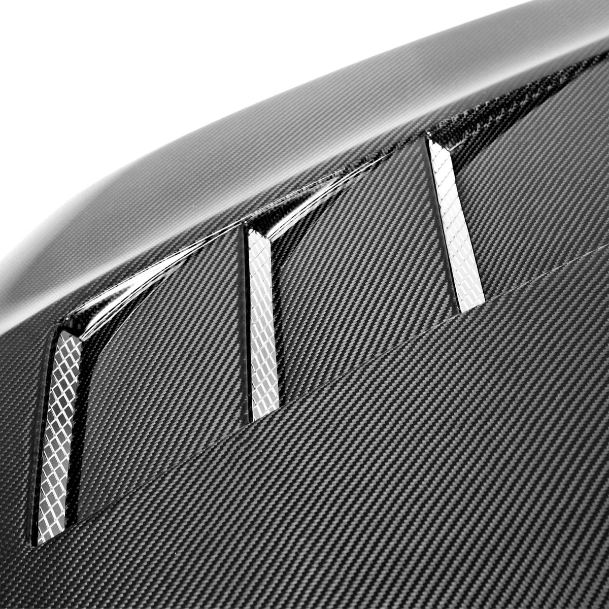 TS-Style Carbon Fiber hood for 2012-2013 Honda Civic Coupe and 2012 Honda Civic Sedan