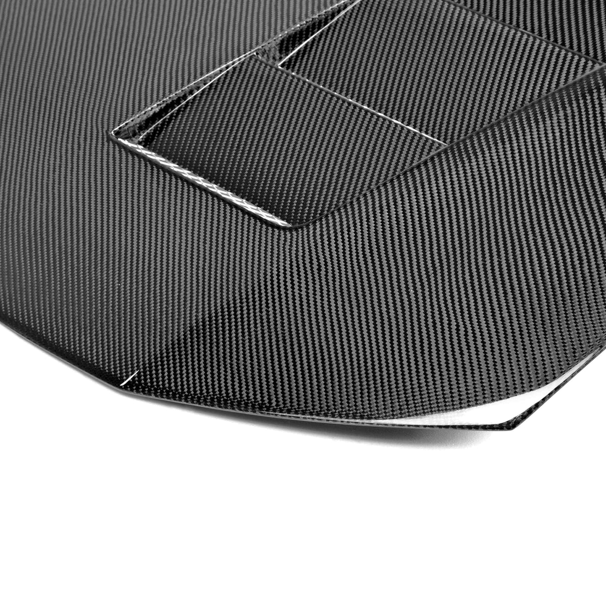 TS-Style Carbon Fiber hood for 2012-2013 Honda Civic Coupe and 2012 Honda Civic Sedan