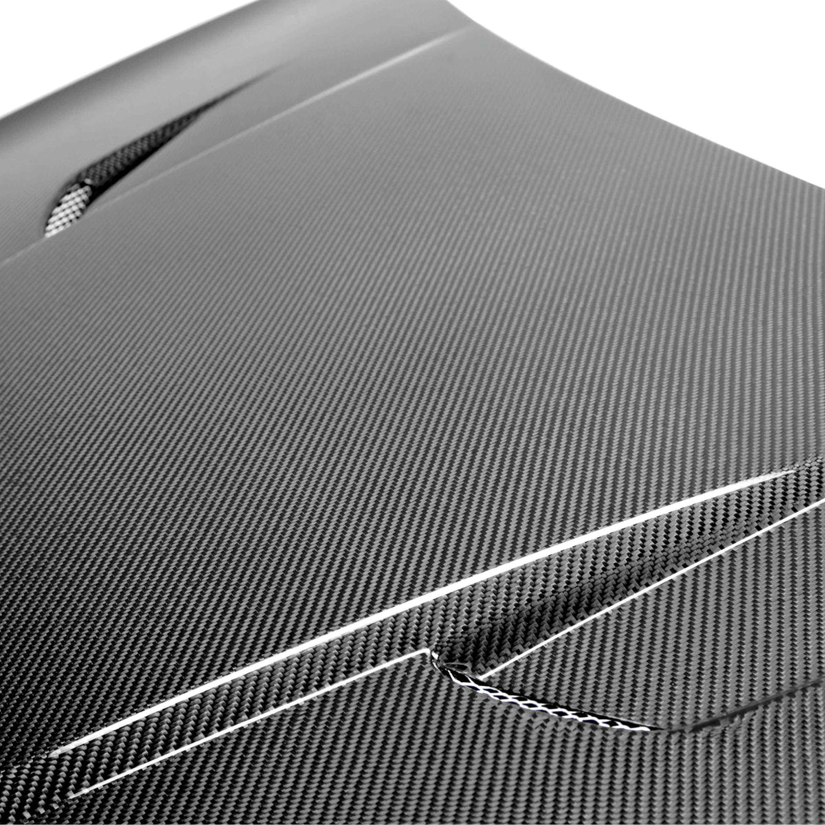 TM-Style Carbon Fiber hood for 2015-2021 Volkswagen Golf / GTI / R