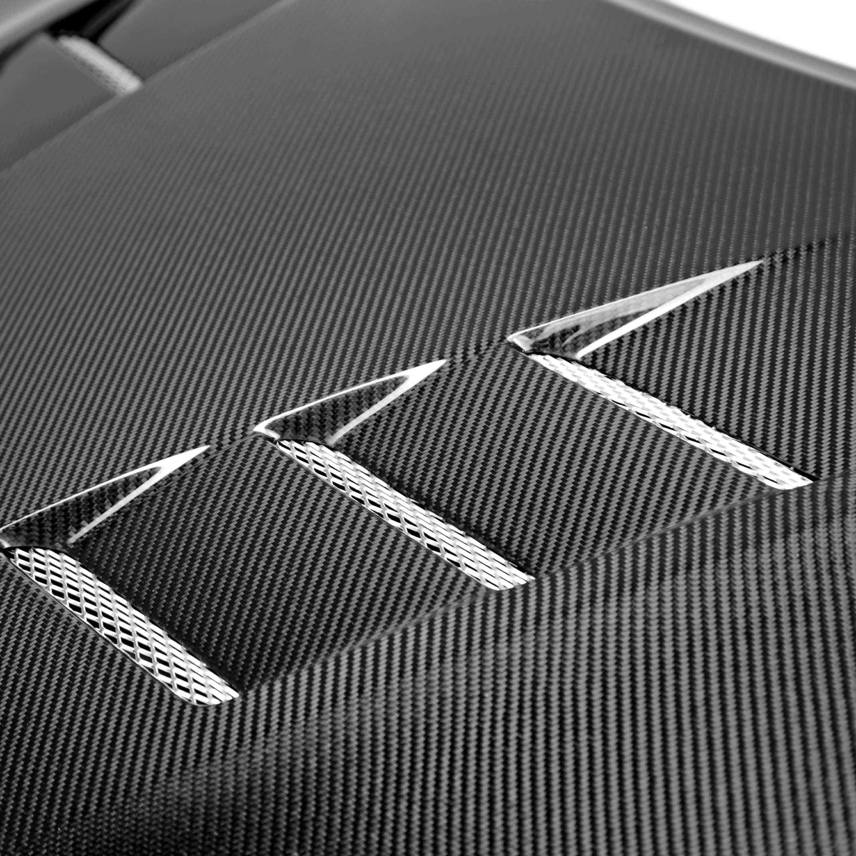 TS-Style Carbon Fiber hood for 2014-2015 Honda Civic Coupe