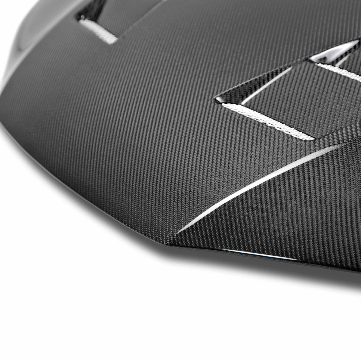 TS-Style Carbon Fiber hood for 2014-2015 Honda Civic Coupe