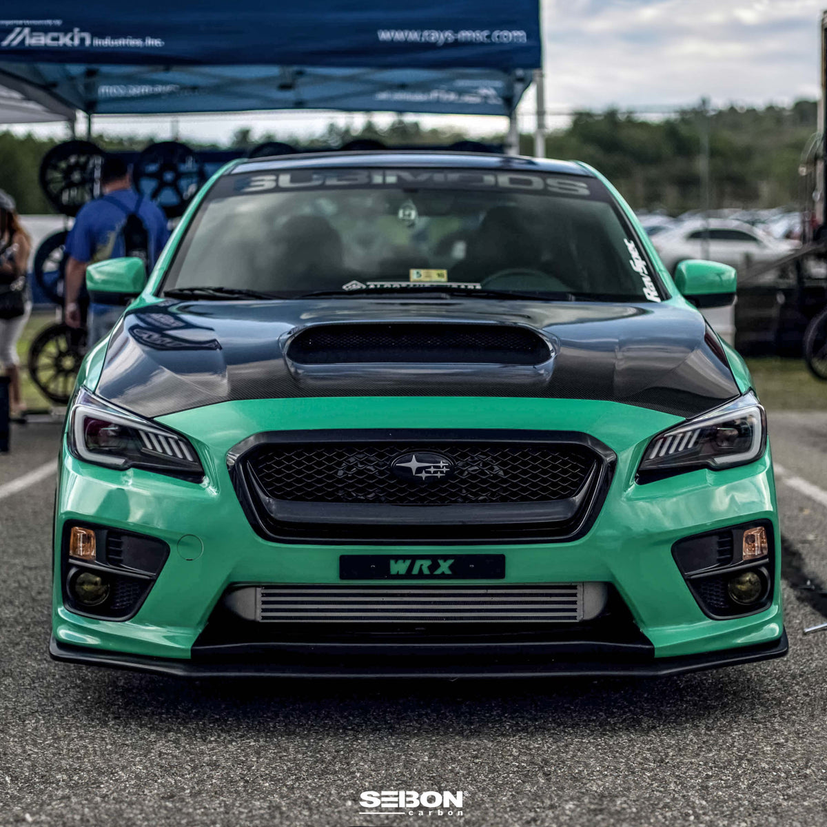 OEM-Style Carbon Fiber hood for 2015-2021 Subaru WRX / STi