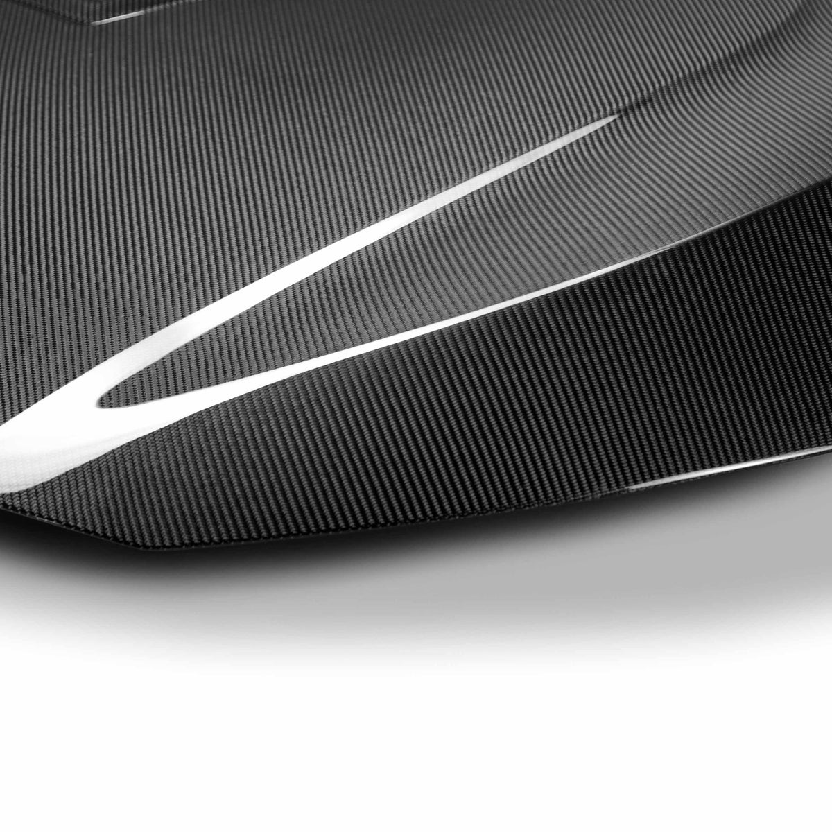 TR-Style Carbon Fiber hood for 2016-2021 Honda Civic Coupe/Sedan