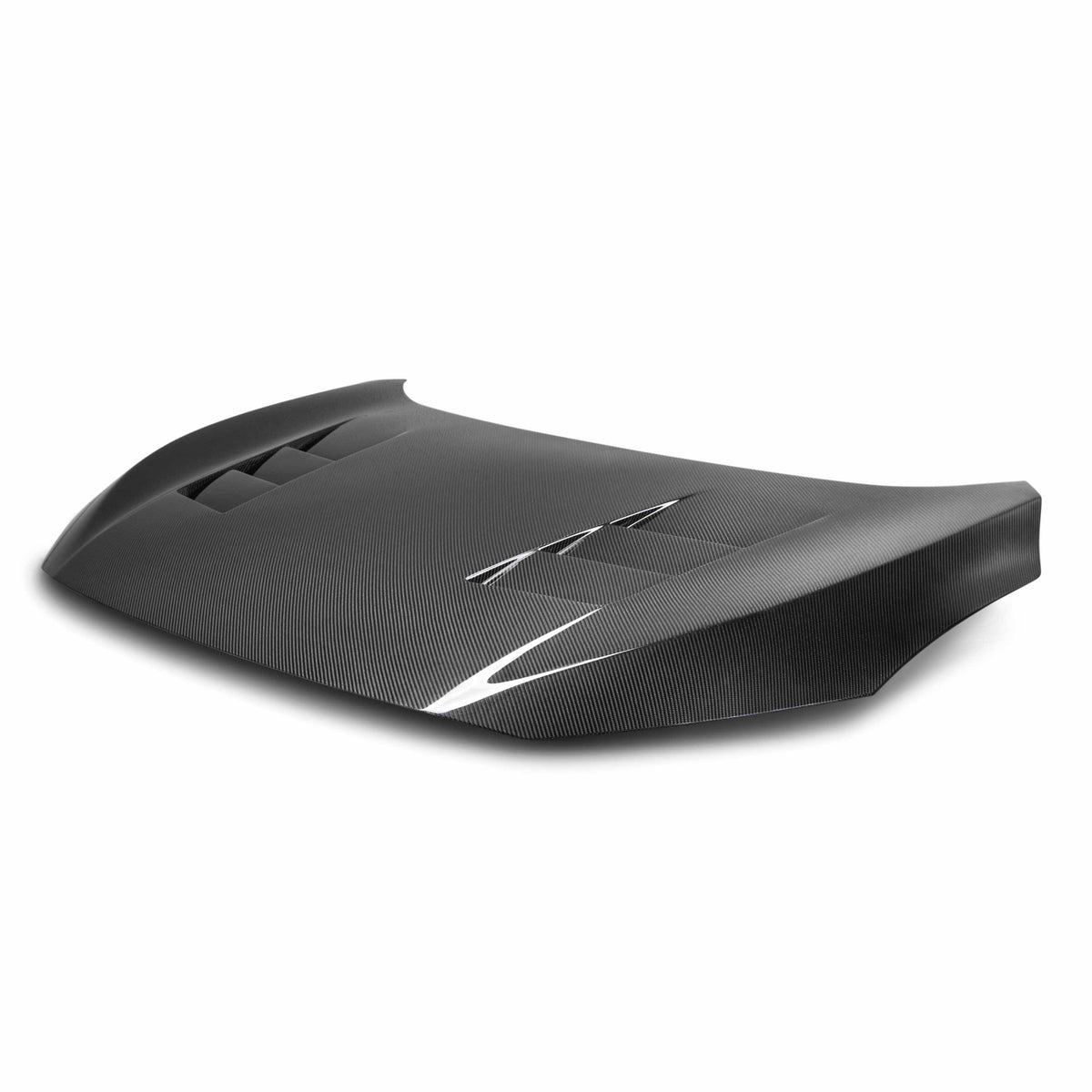 TS-Style Carbon Fiber hood for 2016-2021 Honda Civic Coupe/Sedan