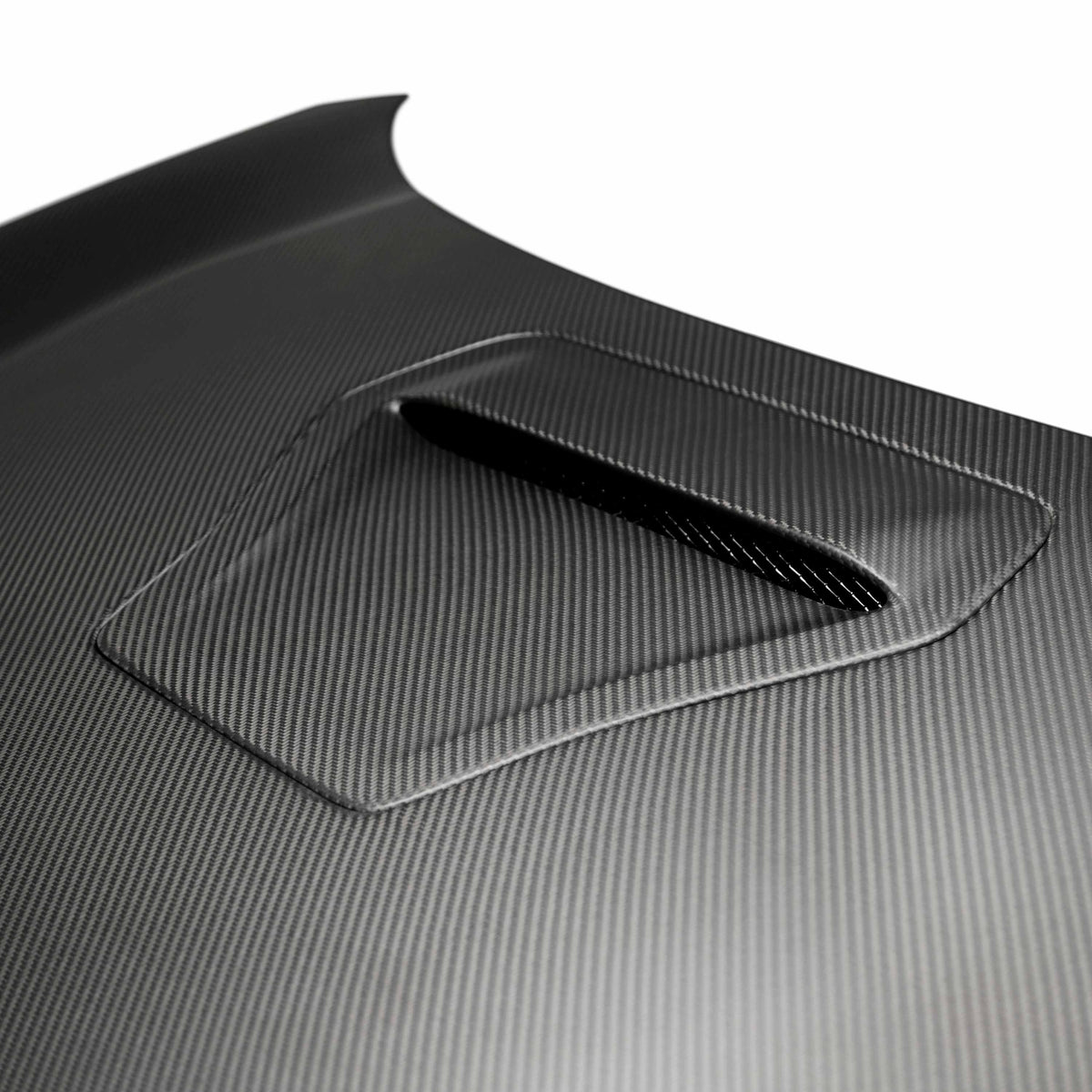 OEM-style Dry Carbon Fiber hood for 2017-2021 Honda Civic Type R - Matte