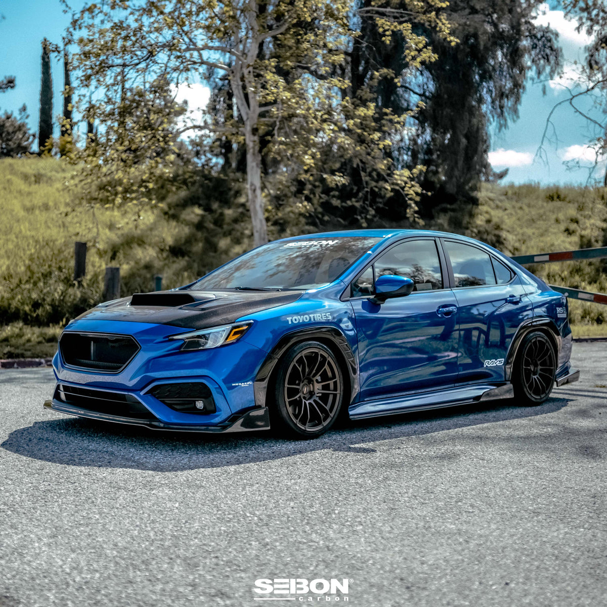 VS-Style Carbon Fiber hood for 2022-2026 Subaru WRX
