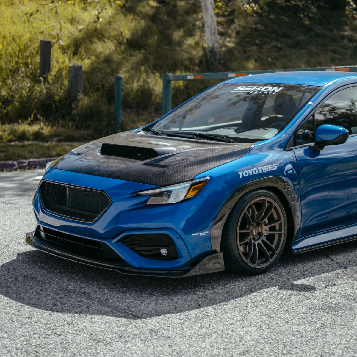 VS-Style Carbon Fiber hood for 2022-2026 Subaru WRX