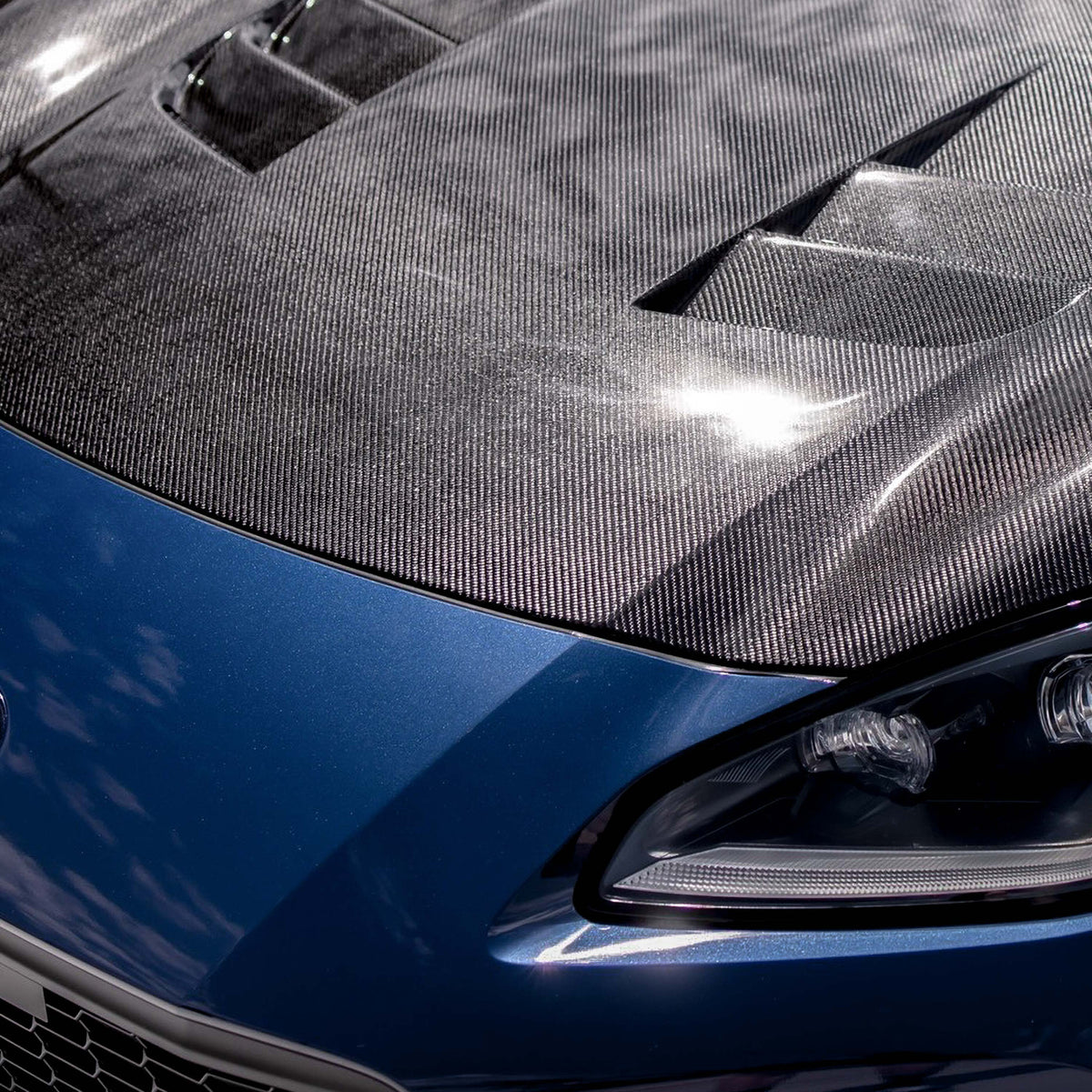 TS-Style Carbon Fiber hood for 2022-2026 Toyota GR86/ Subaru BRZ