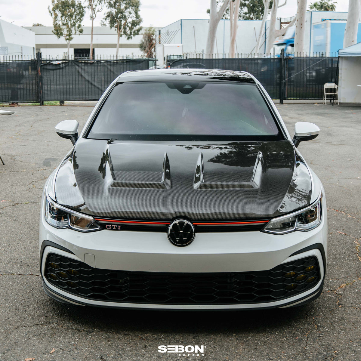 DV-Style Carbon Fiber hood for 2022-2026 Volkswagen Golf GTI / R