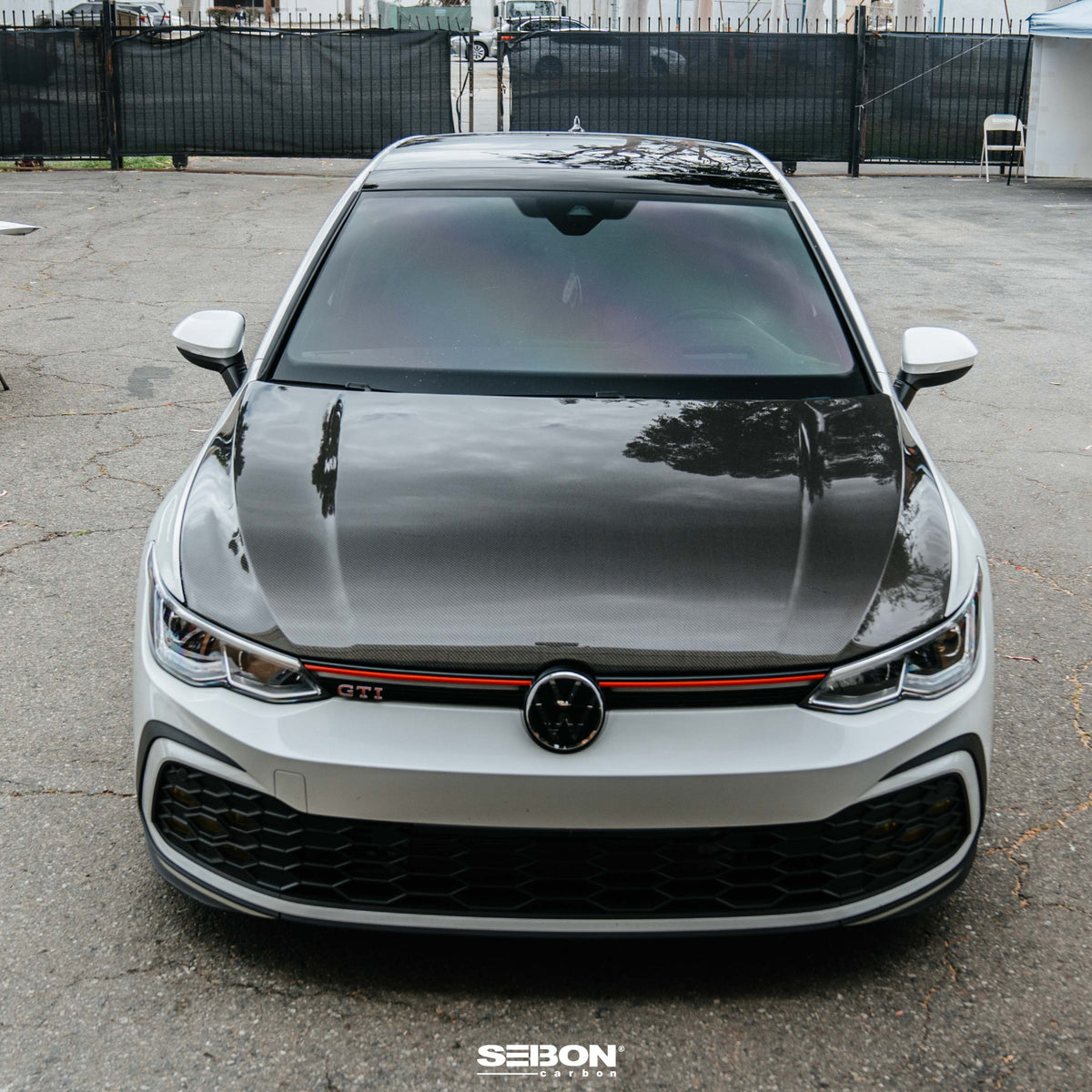 OEM-Style Carbon Fiber hood for 2022-2026 Volkswagen Golf GTI / R