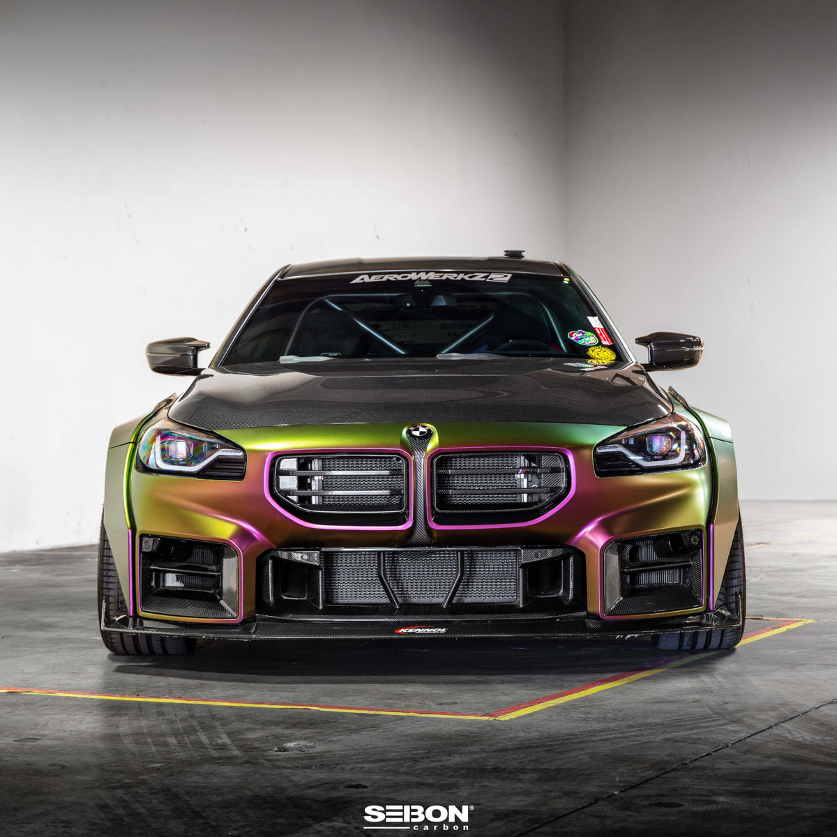 OEM-Style Double-Sided Carbon Fiber Hood for 2022-2026 BMW G42 2 Series Coupe / G87 M2