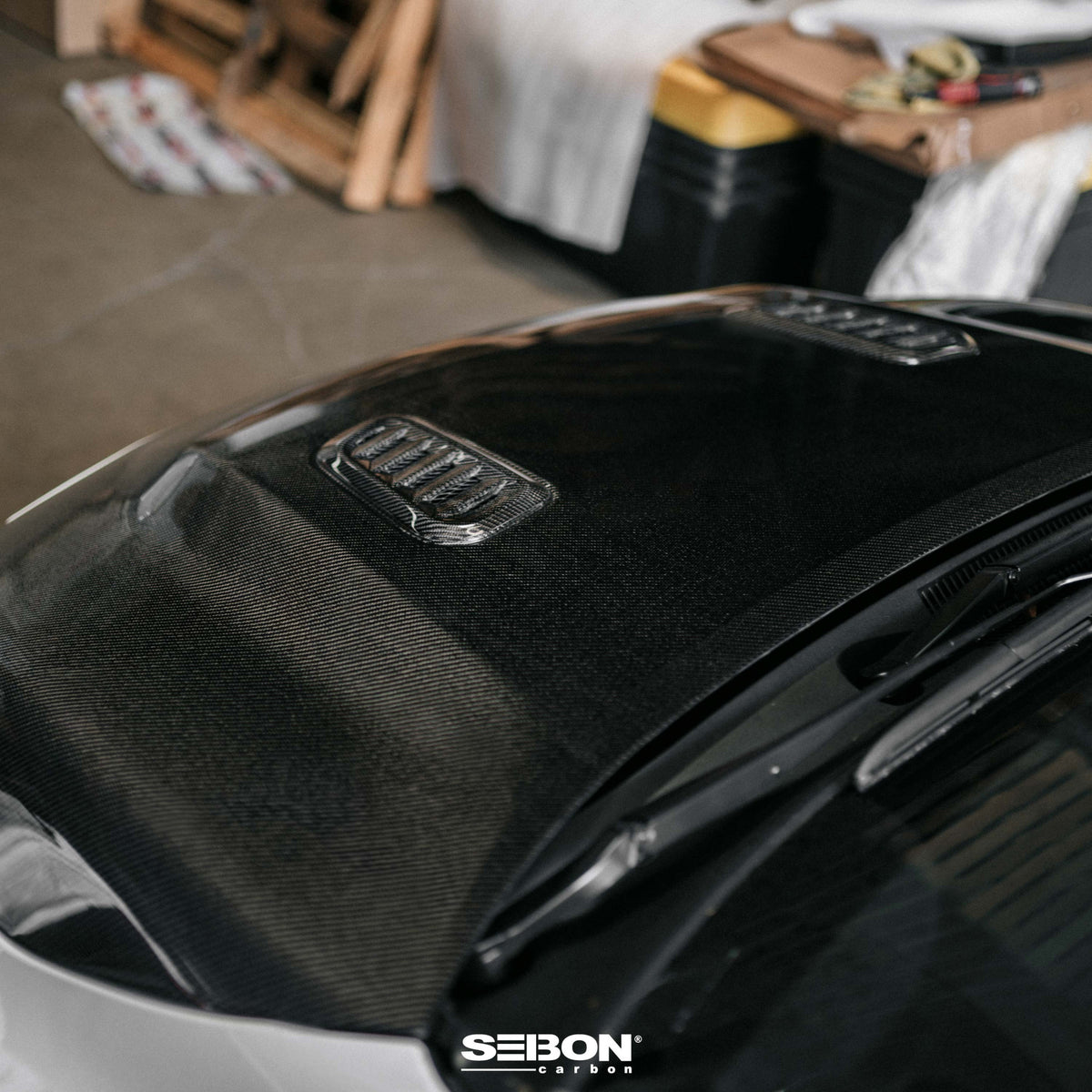 OEM-style Double-Sided carbon fiber hood for 2023-2026 Toyota GR Corolla