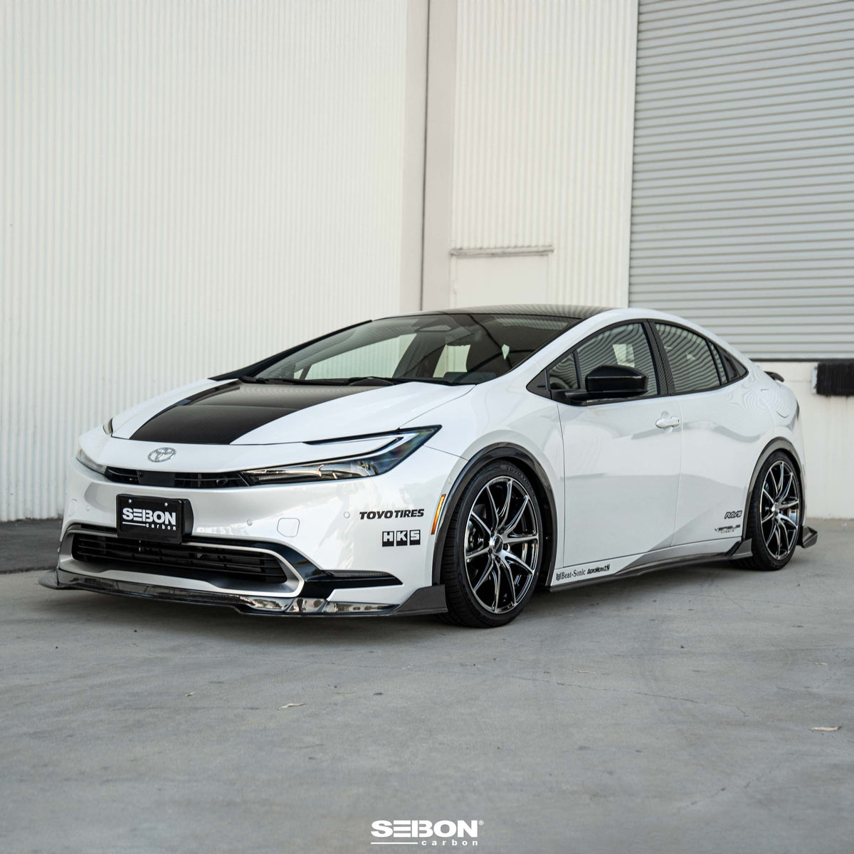 VT-Style Carbon Fiber Hood for 2023-2026 Toyota Prius