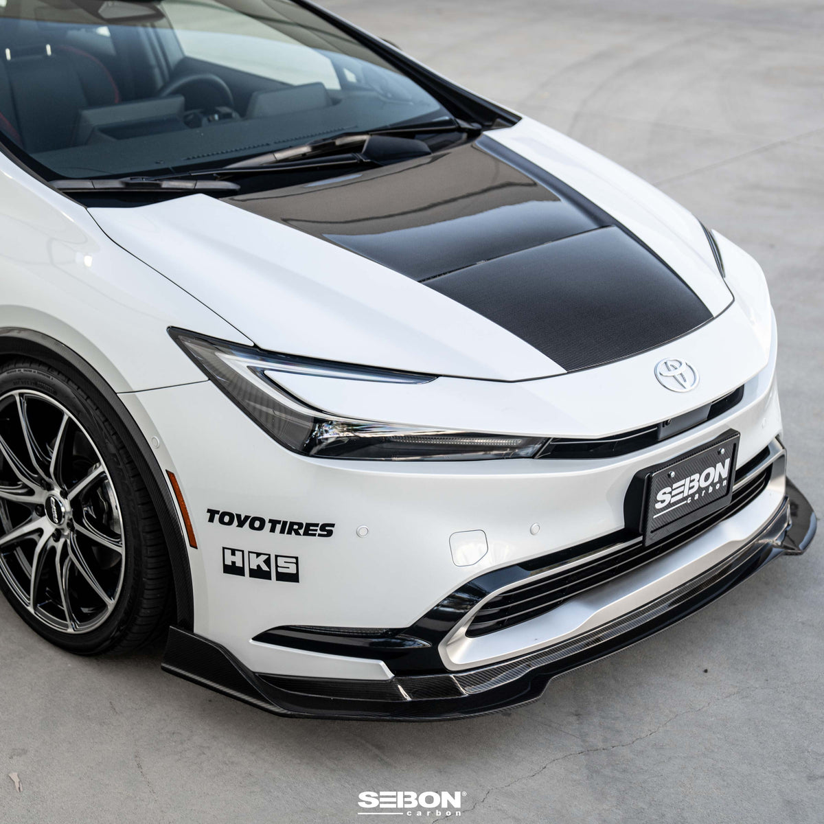 VT-Style Carbon Fiber Hood for 2023-2026 Toyota Prius