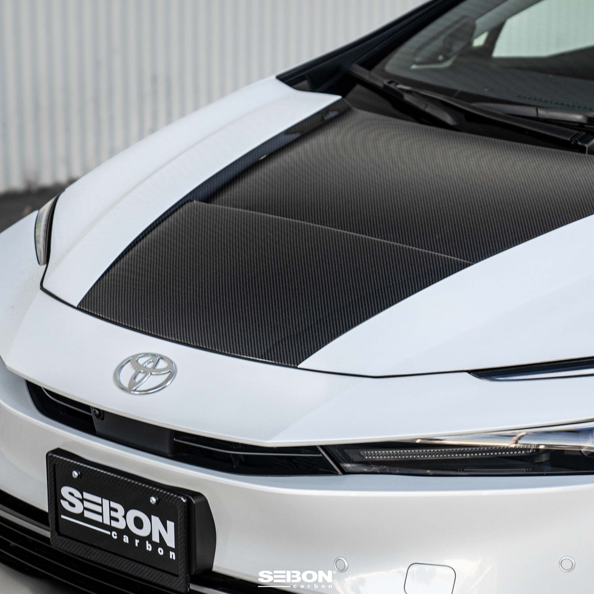 VT-Style Carbon Fiber Hood for 2023-2026 Toyota Prius
