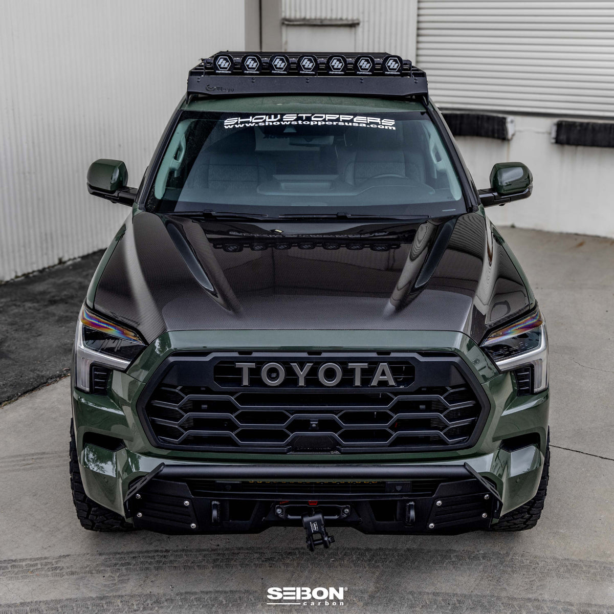 OEM-Style Carbon Fiber hood for 2022-2026 Toyota Tundra / 2023-2026 Toyota Sequoia