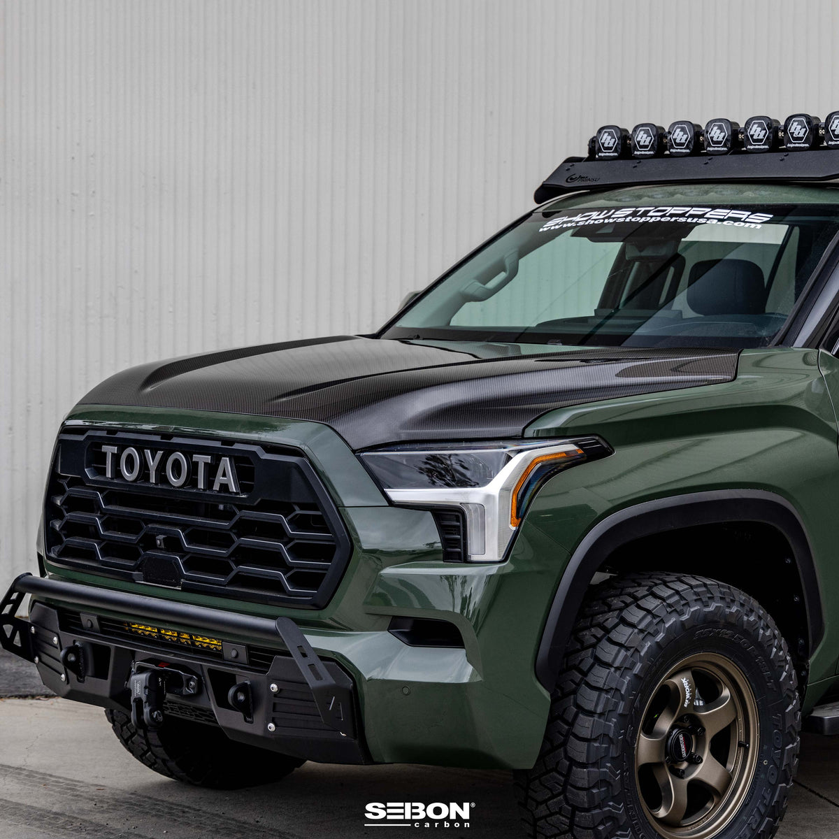 OEM-Style Carbon Fiber hood for 2022-2026 Toyota Tundra / 2023-2026 Toyota Sequoia