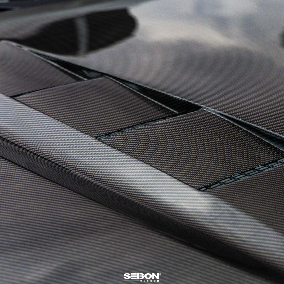 TS-Style Carbon Fiber hood for 2022-2026 Toyota Tundra / 2023-2026 Toyota Sequoia