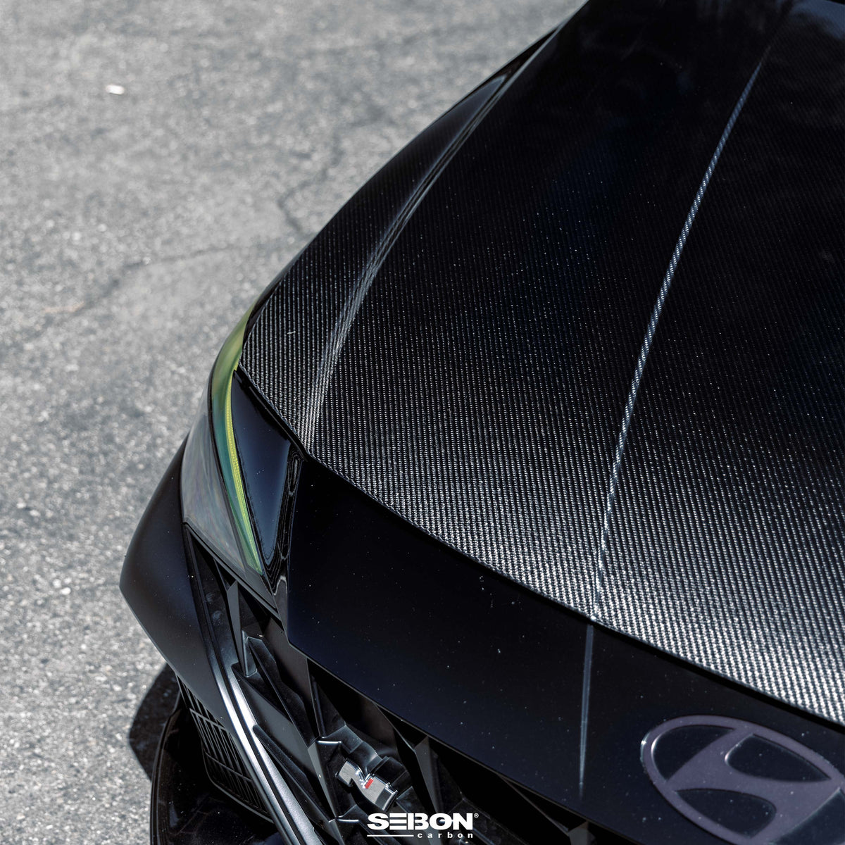 OEM-Style Carbon Fiber Hood for 2021-2025 Hyundai Elantra / Elantra N