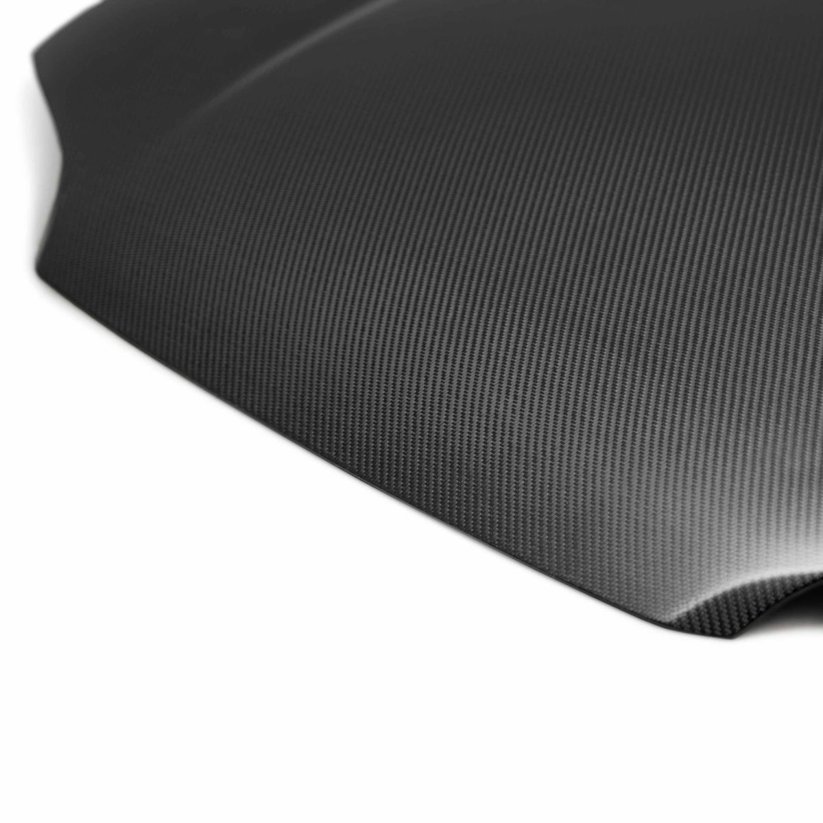 OEM-style dry carbon fiber hood for 1992-1995 Honda Civic Coupe / Hatchback - Matte