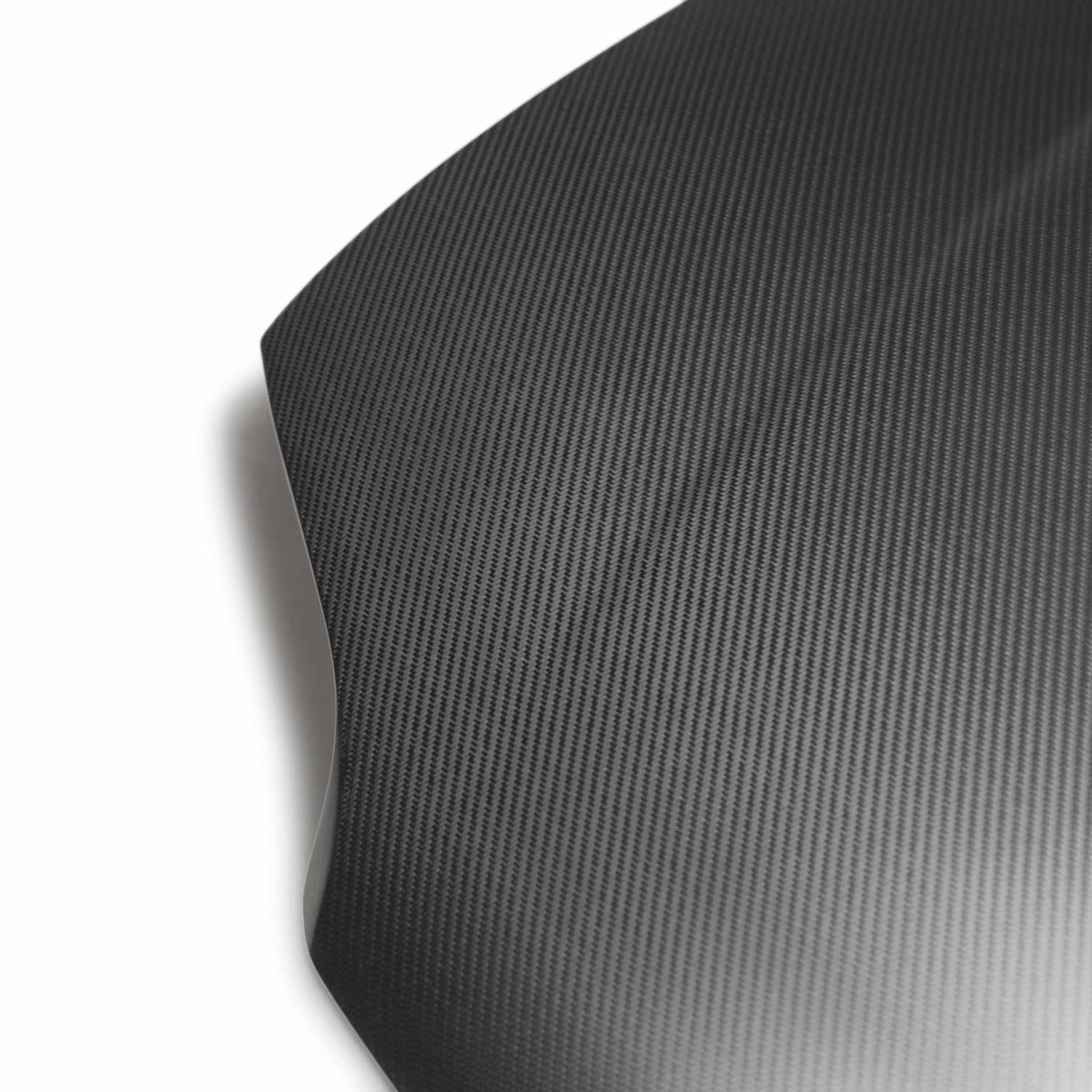 OEM-style dry carbon fiber hood for 1992-1995 Honda Civic Coupe / Hatchback - Matte