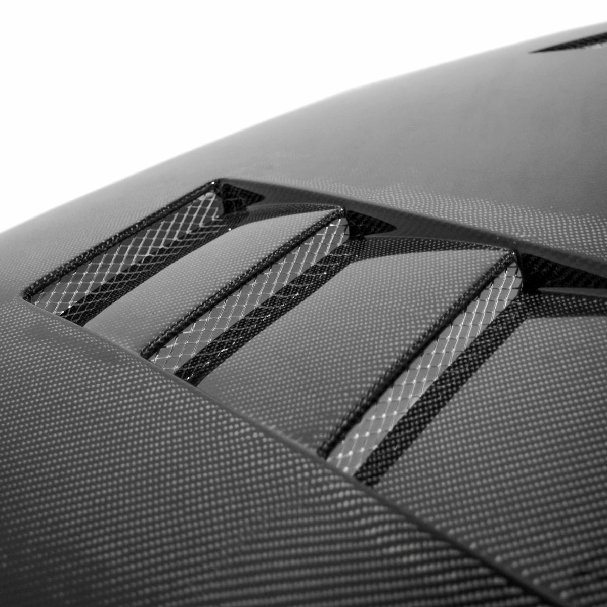 TS-Style Carbon Fiber hood for 1992-1995 Honda Civic Coupe/3DR