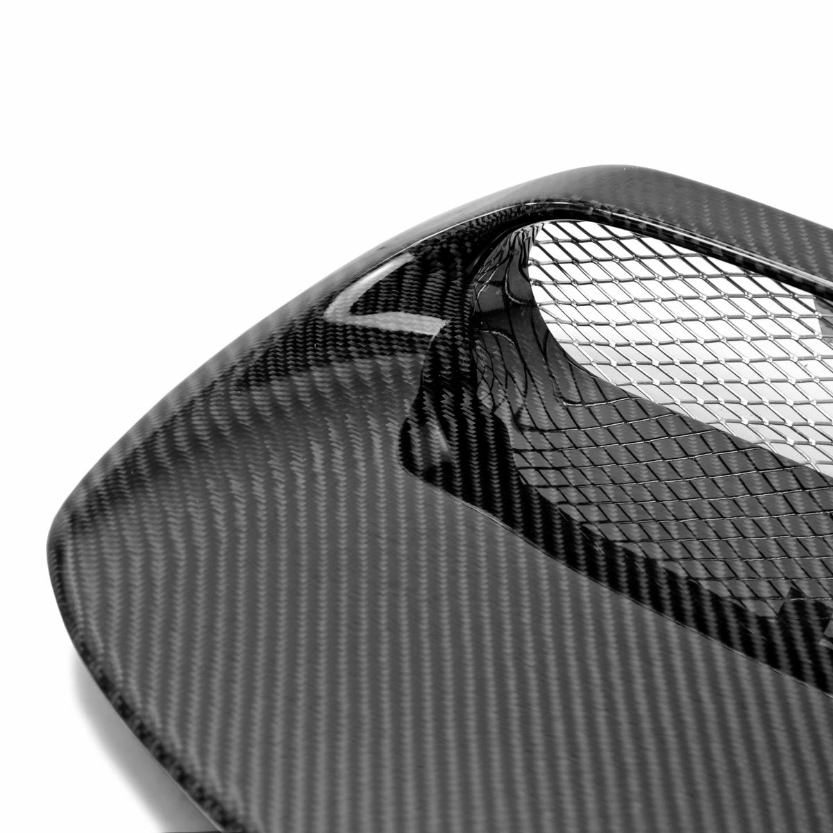 OEM-Style Carbon Fiber hood scoop for 2008-2014 Subaru WRX / STi