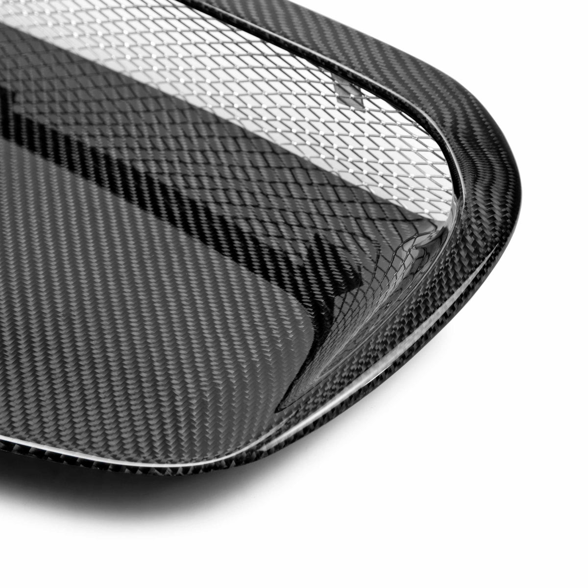 OEM-Style Carbon Fiber hood scoop for 2008-2014 Subaru WRX / STi