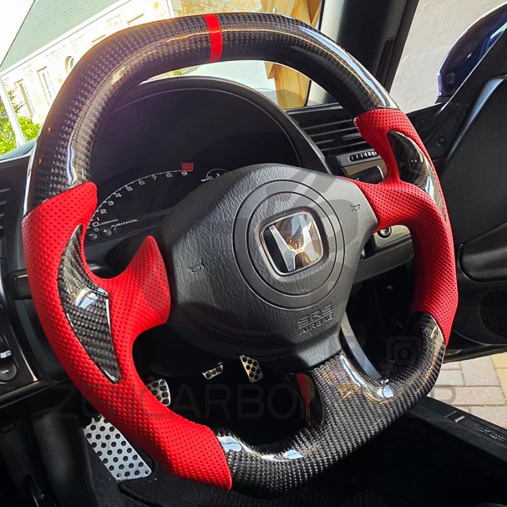 Honda S2000/Acura RSX Carbon Fiber Steering Wheel