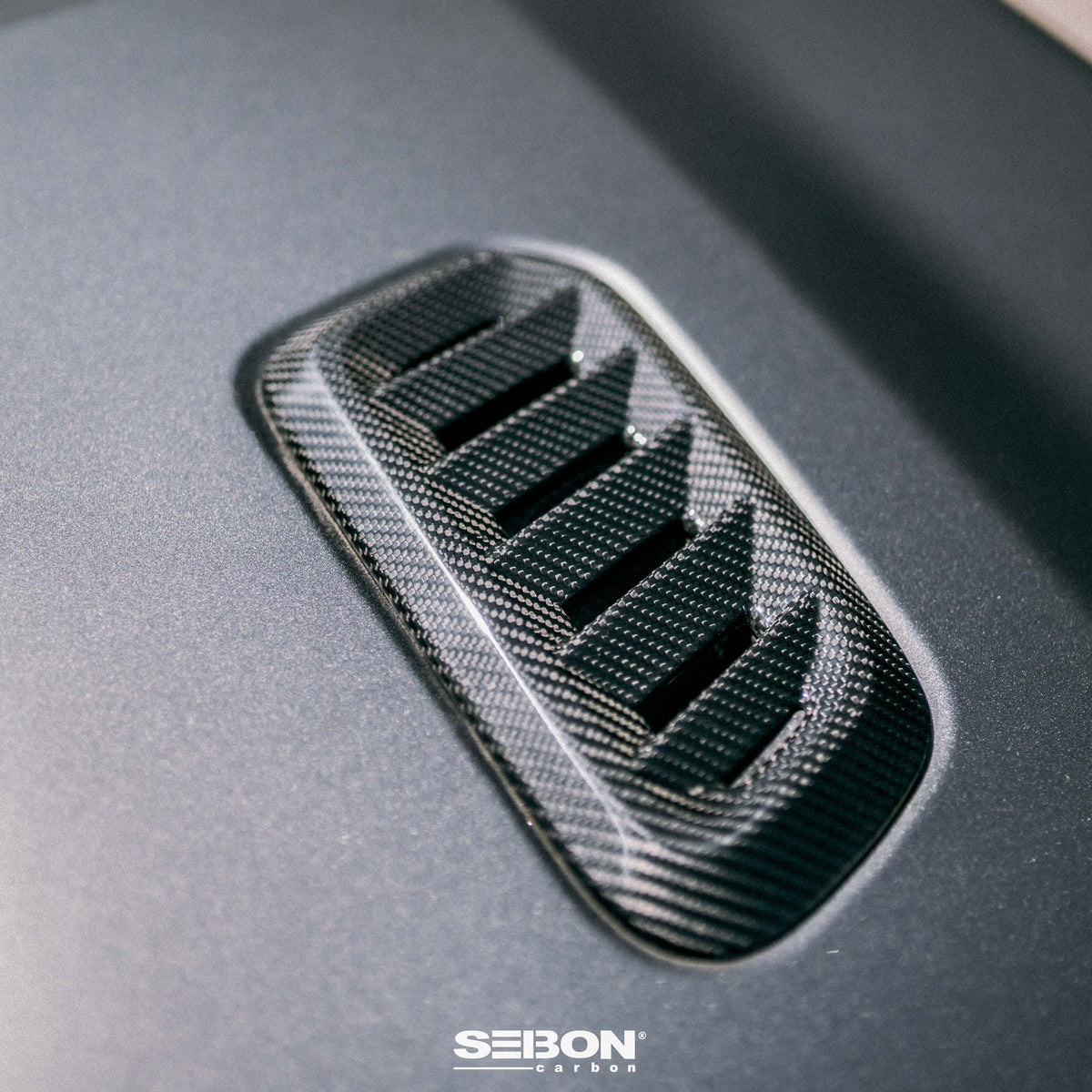 Dry Carbon Fiber Hood Vents for 2023-2026 Toyota GR Corolla - Gloss