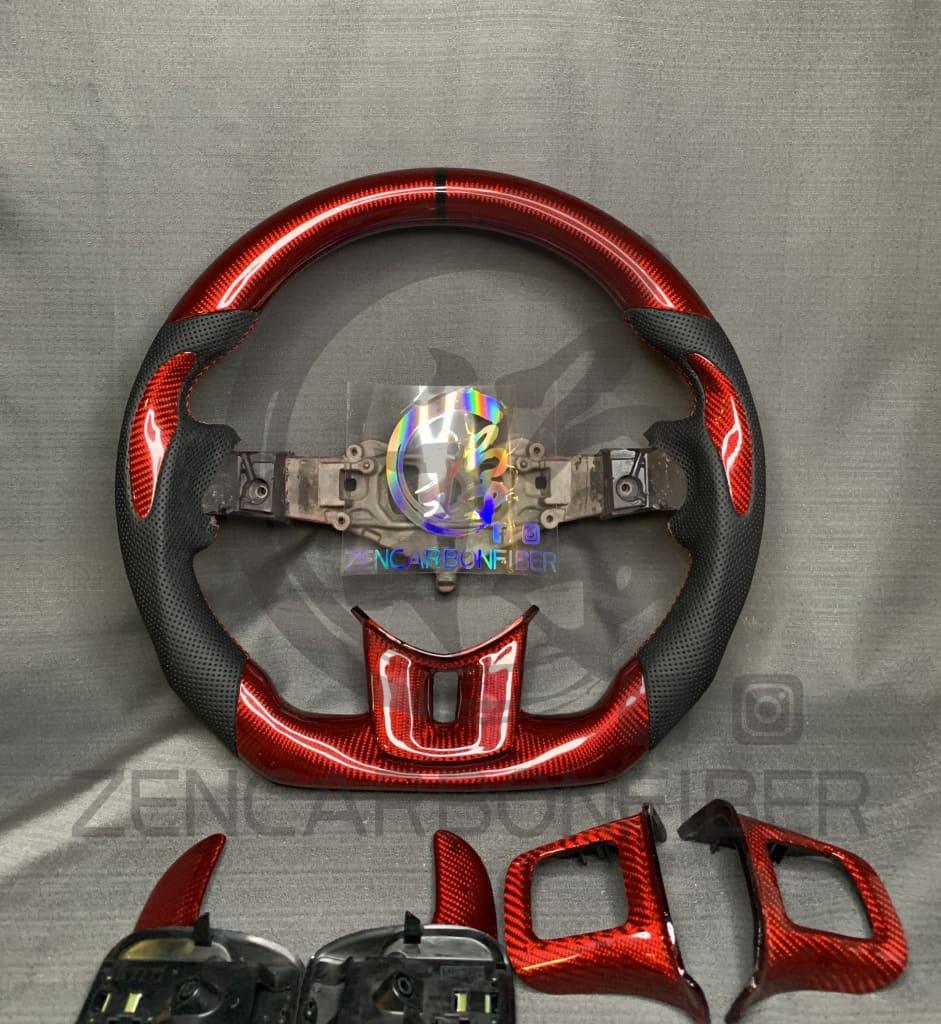 2011-2014 Dodge Charger/Challenger/Durango Carbon Fiber Steering Wheel (non-SRT8)