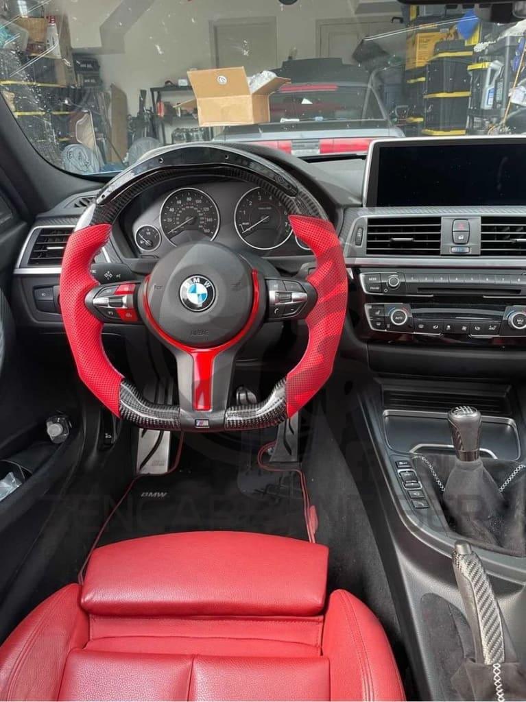 BMW F2X/F3X/F8X/F1X Carbon Fiber Steering Wheel