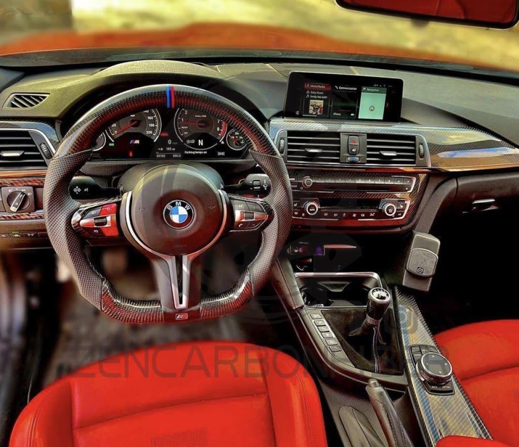 2013-2018 BMW X5M/X6M F85/F86 Carbon Fiber Steering Wheel