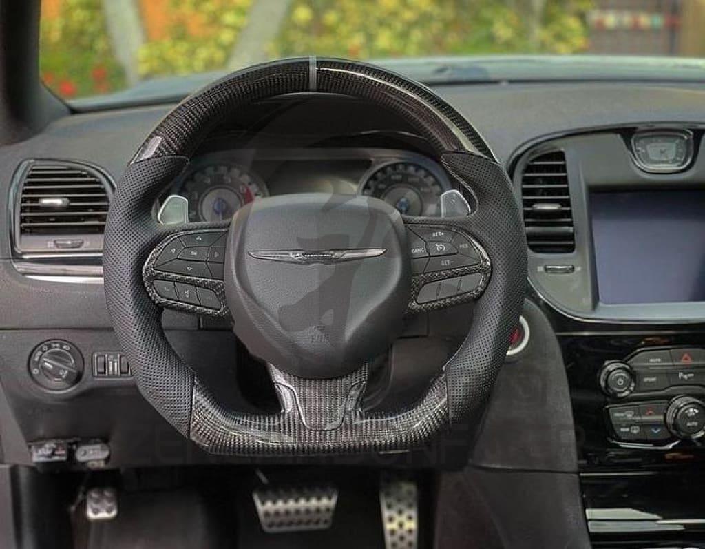 2015+ Chrysler 300 Carbon Fiber Steering Wheel