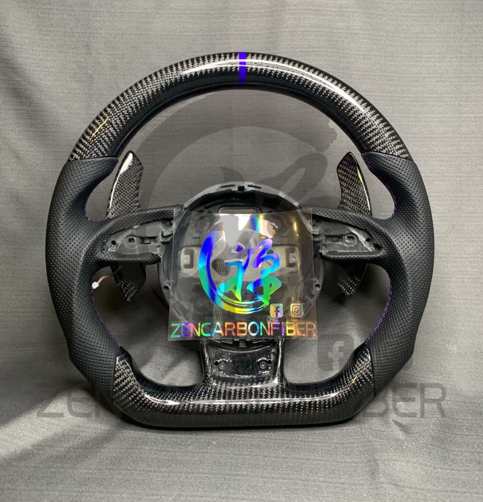 2012-2016 Audi B8.5/8V A3/S3/RS3, A4/S4/RS4, A5/S5/RS5 Carbon Fiber Steering Wheel