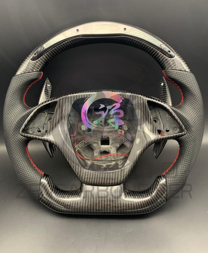 2014-2019 Chevrolet C7 Corvette Carbon Fiber Steering Wheel