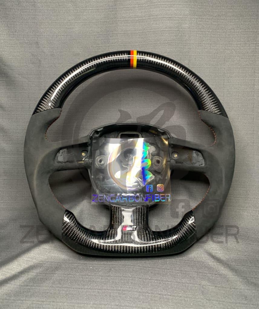 2004-2011 Audi B7/B8/8P A3/S3/RS3, A4/S4/RS4, A5/S5/RS5 Carbon Fiber Steering Wheel