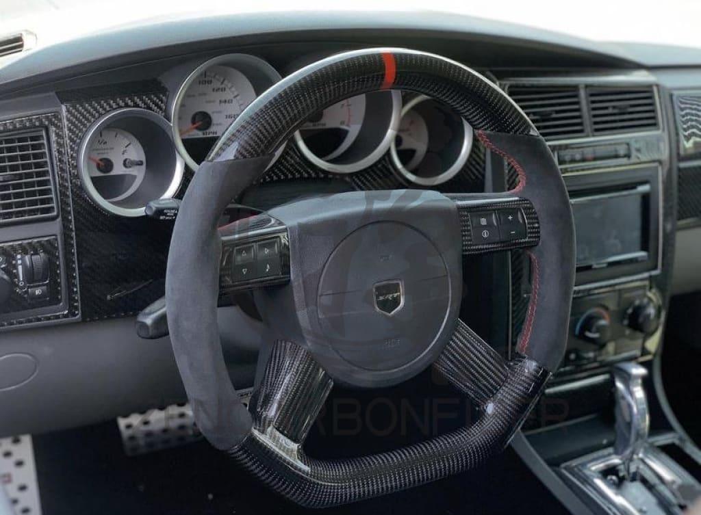 2005-2010 Chrysler 300/ Dodge Charger/Challenger/Magnum Carbon Fiber Steering Wheel