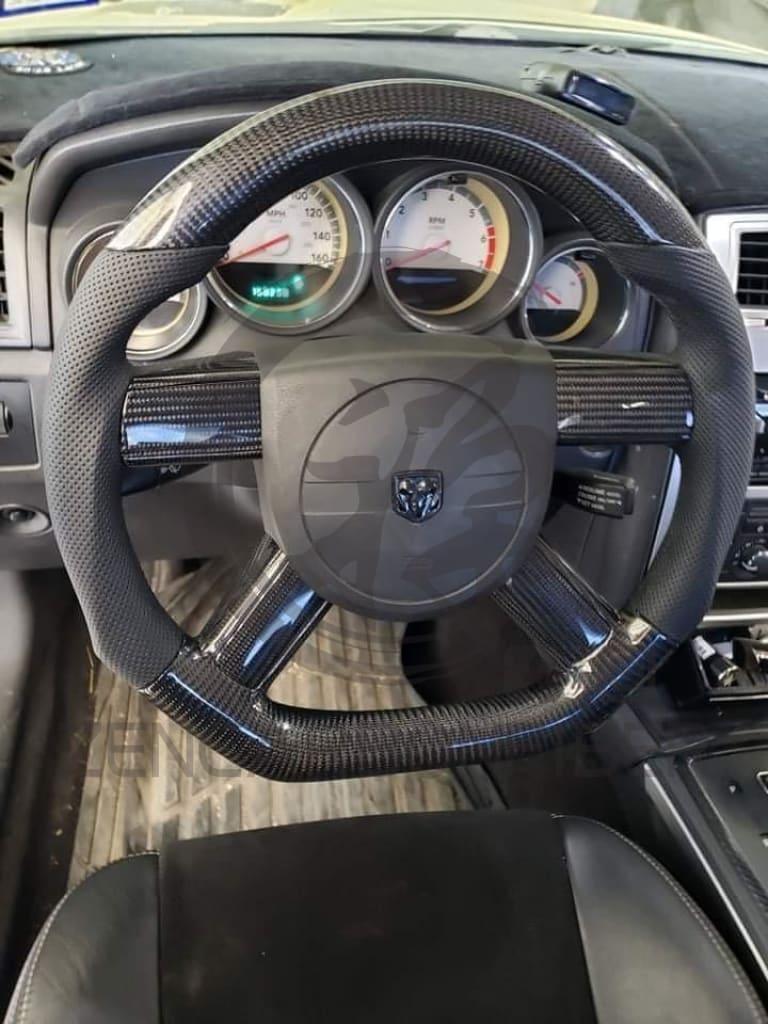 2005-2010 Chrysler 300/ Dodge Charger/Challenger/Magnum Carbon Fiber Steering Wheel