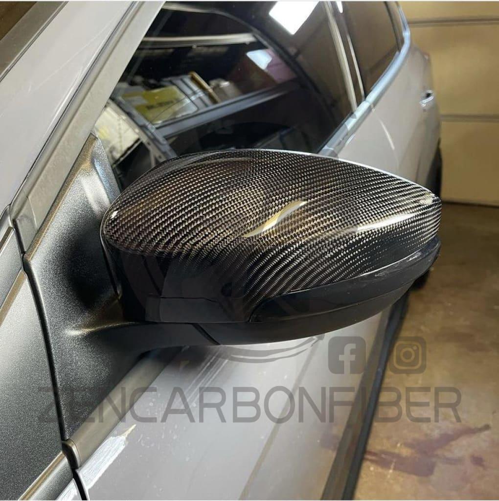 2012+ Ford Focus ST/RS Carbon Fiber Mirror Caps Replacement