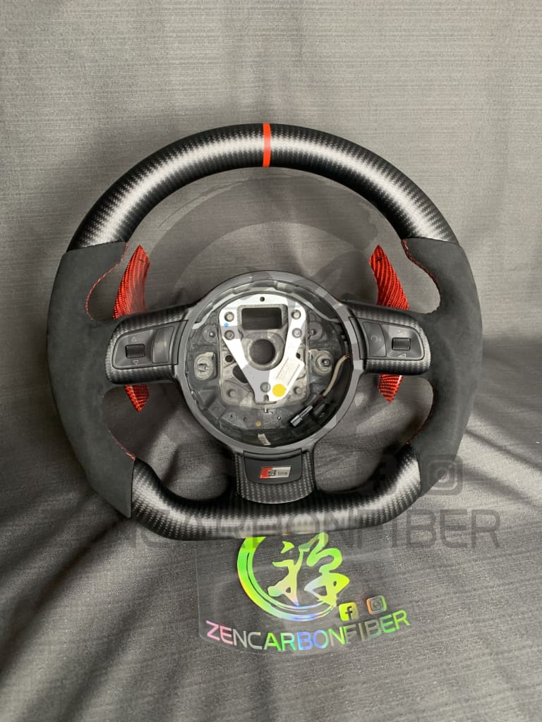 2006-2015 Audi R8/TT Carbon Fiber Steering Wheel