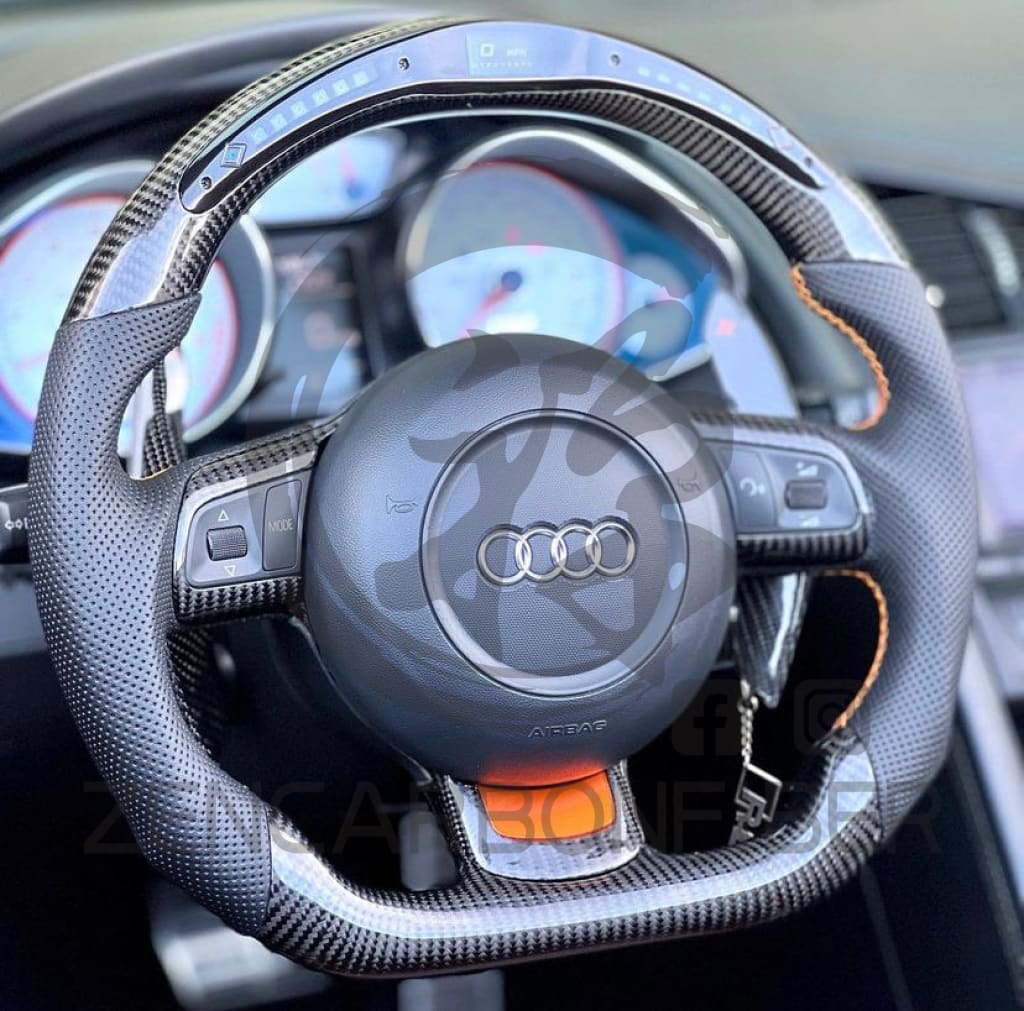 2006-2015 Audi R8/TT Carbon Fiber Steering Wheel