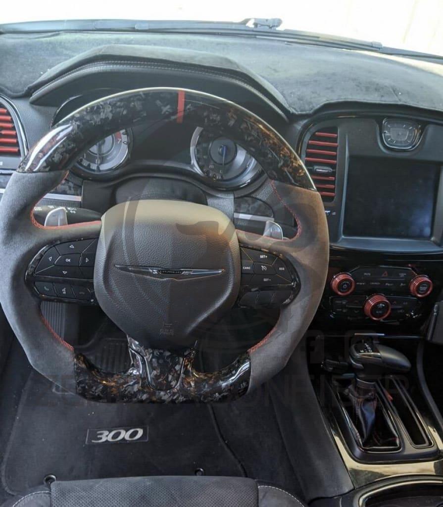 2015+ Chrysler 300 Carbon Fiber Steering Wheel