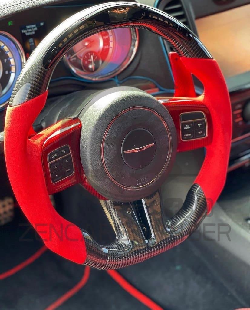 2012-2014 Dodge/Jeep/Chrysler SRT8 Carbon Fiber Steering Wheel
