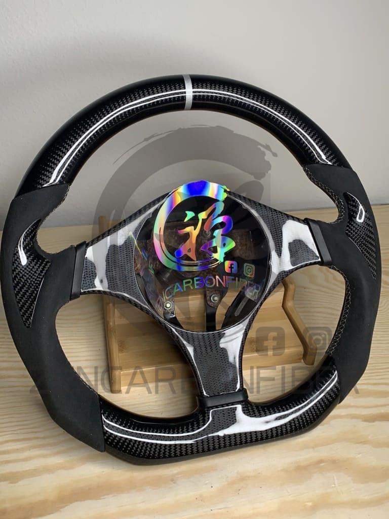 Mitsubishi Lancer EVO 7/8/9 Carbon Fiber Steering Wheel