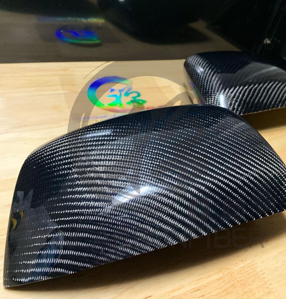 2011+ Jeep Grand Cherokee/Dodge Durango Carbon Fiber Mirror Caps Replacement