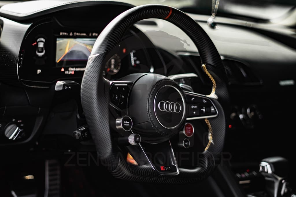 2016+ Audi R8/TT Carbon Fiber Steering Wheel