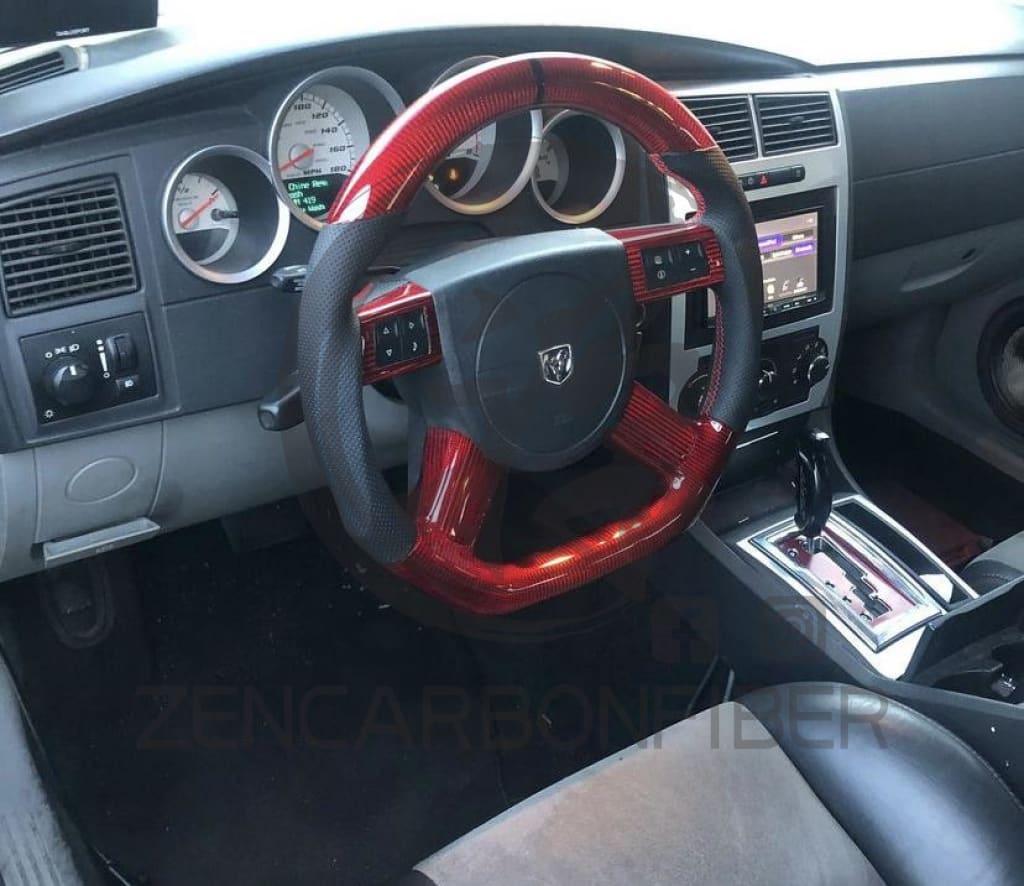 2005-2010 Chrysler 300/ Dodge Charger/Challenger/Magnum Carbon Fiber Steering Wheel